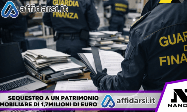 La Guardia di Finanza di Napoli ha dato esecuzione di sequestro a un patrimonio immobiliari di 1,7milioni di euro