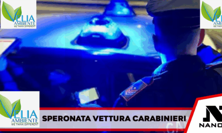 In 5 in auto speronano vettura dei carabinieri, due arresti nel Napoletano