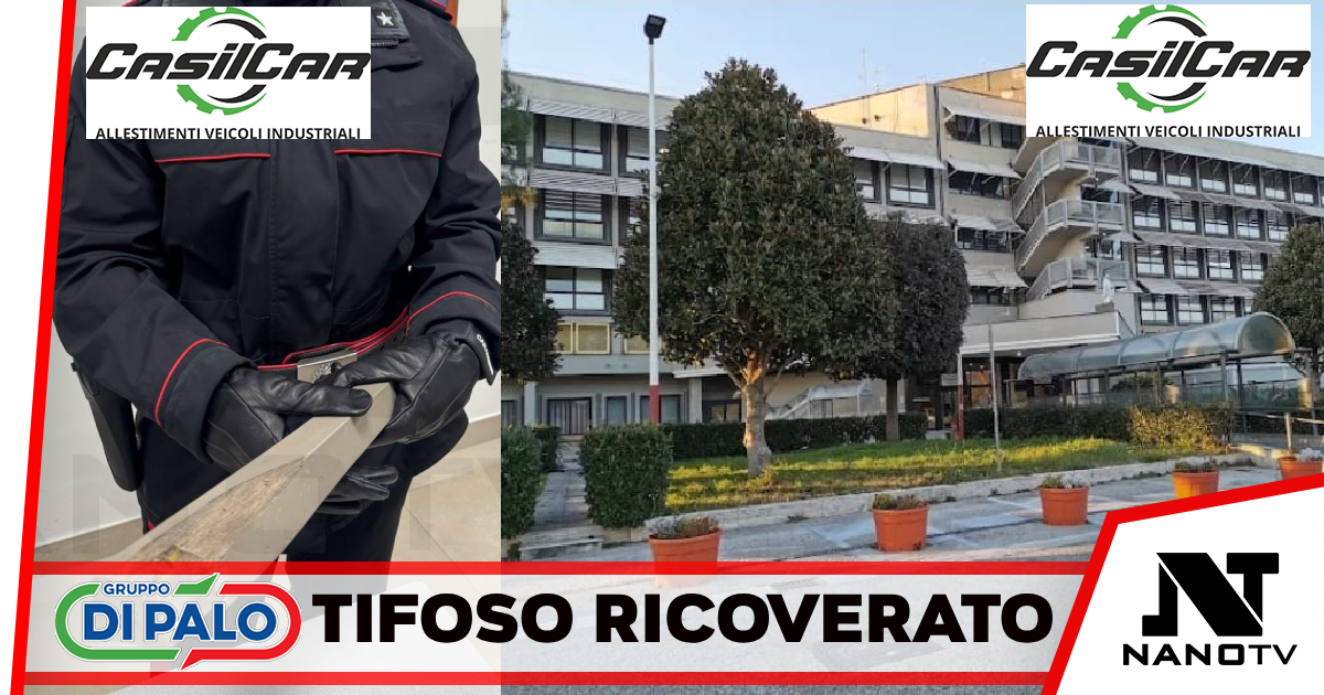 Pozzuoli: Tifoso del Portici ricoverato all’ ospedale La Schiana
