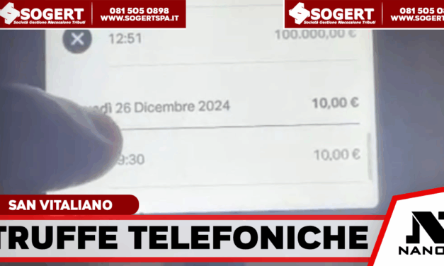 SAN VITALIANO – Smantellata una base operativa per le truffe telefoniche: cinque arresti