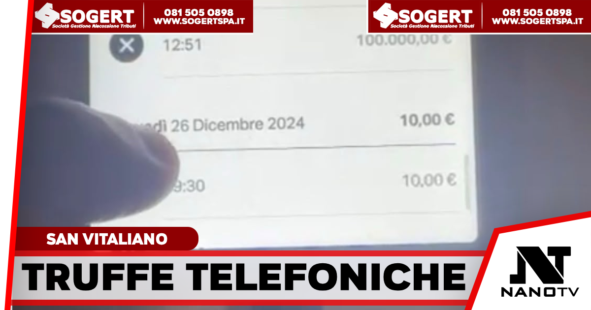 SAN VITALIANO – Smantellata una base operativa per le truffe telefoniche: cinque arresti