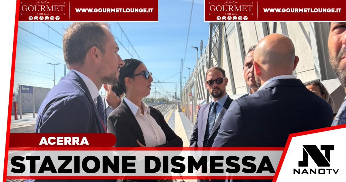 Acerra, sopralluogo alla stazione dismessa: Panico e Ferrante chiedono interventi immediati per la sicurezza