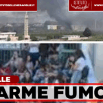 Casacelle, fumo nero e paura: gli studenti del Liceo Renato Cartesio in presidio al Comune