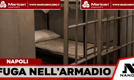 Napoli, evaso dal carcere si nasconde nell’armadio: arrestato dai Carabinieri