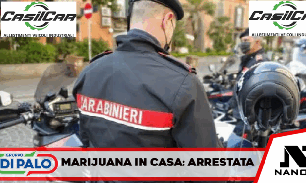 Carabinieri del Commissariato San Carlo all’Arena, hanno tratto in arresto una donna per possesso marijuana in casa