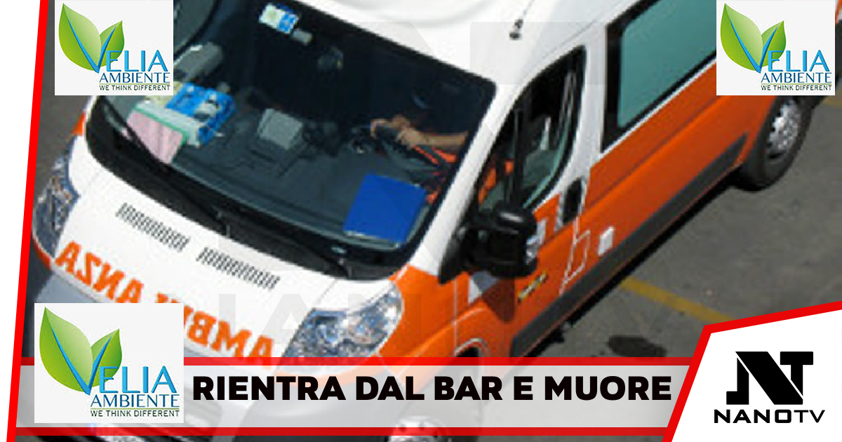 Rientra a casa dopo l’uscita al bar con gli amici e non si sveglia più
