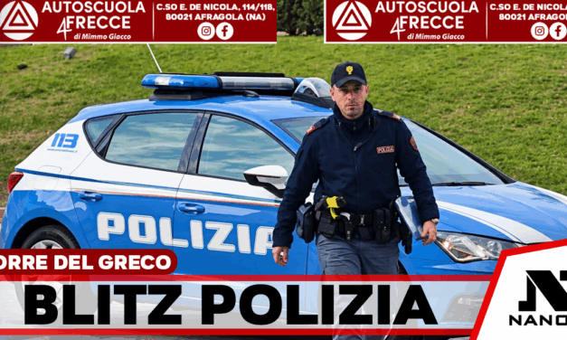 Torre del Greco, blitz della Polizia di Stato: arrestati due giovani per una pistola clandestina e spaccio di droga
