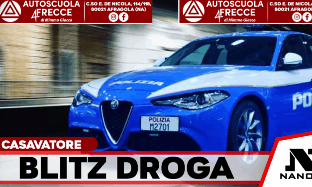Casavatore, blitz della Polizia di Stato: 44enne arrestato per spaccio e munizionamento illecito