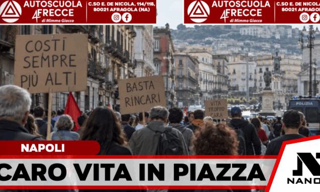 Carovita in piazza: Napoli sfila senza tensioni