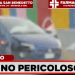 Caivano, auto finisce in un tombino nei pressi del Parco Verde: distrutta la parte anteriore