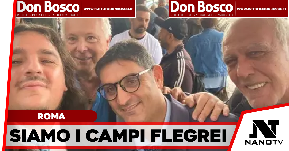 A Roma dai Campi Flegrei, ‘siamo in 700 per una giornata storica’