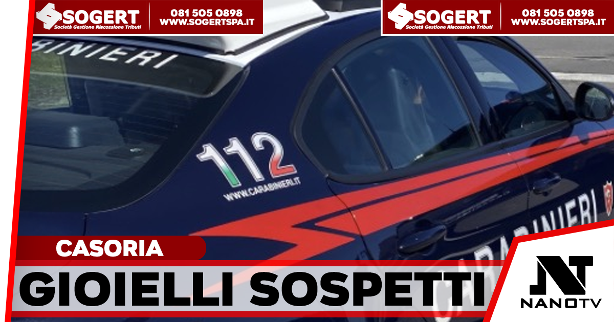 Casoria, gioielli e 3mila euro nell’auto: arrestato 19enne