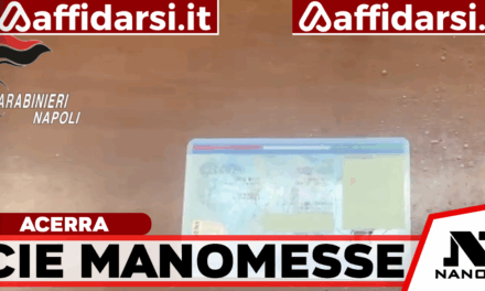 Acerra, carte d’identità senza microchip: tre casi in pochi giorni