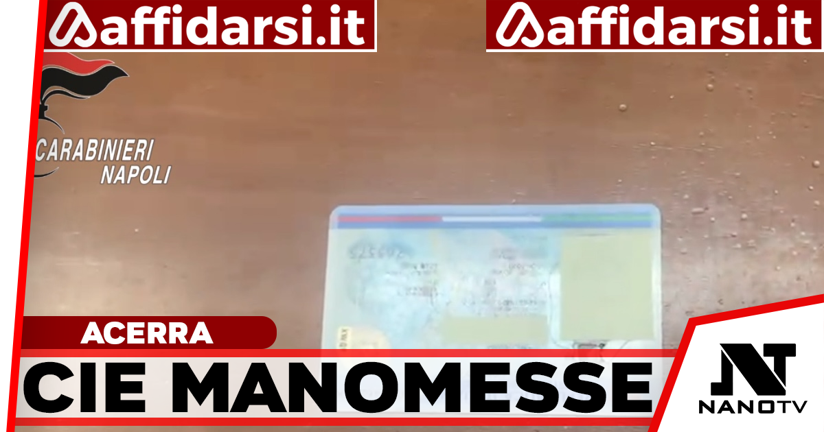 Acerra, carte d’identità senza microchip: tre casi in pochi giorni