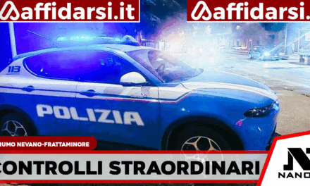 Grumo Nevano e Frattaminore, controlli straordinari della Polizia di Stato: sanzionata un’attività e denunciato un minorenne