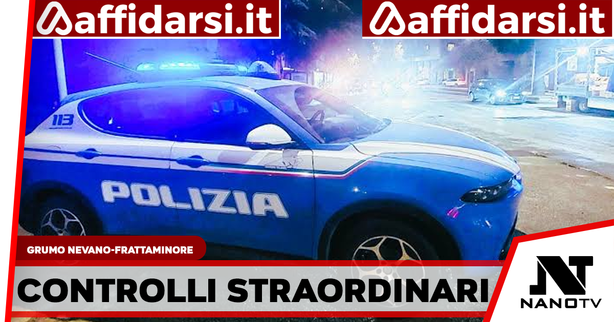 Grumo Nevano e Frattaminore, controlli straordinari della Polizia di Stato: sanzionata un’attività e denunciato un minorenne