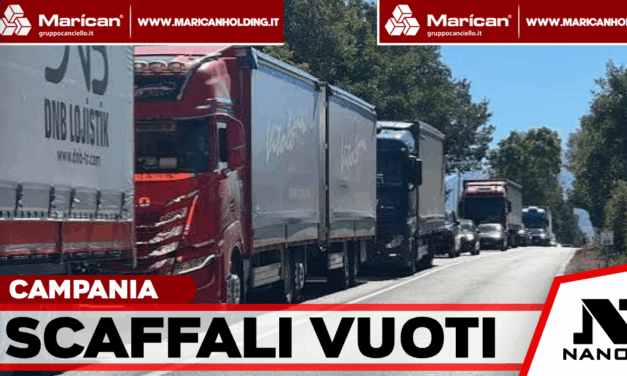 Sciopero dei camionisti, scaffali vuoti nei supermercati campani: l’allarme di Gaetano Graziano
