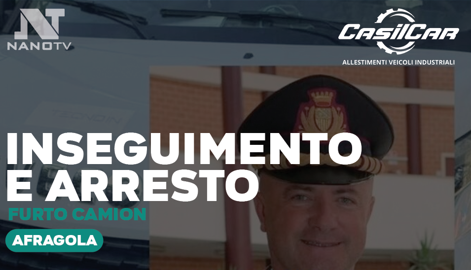 Furto di un camion dal cantiere della Metropolitana ad Afragola: un arresto della Polizia Locale