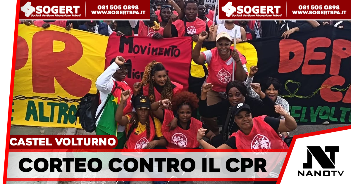 Castel Volturno, corteo contro il Cpr: in piazza anche i vescovi