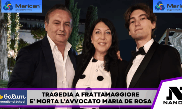 Tragedia a Frattamaggiore, è morta l’avvocato Maria De Rosa