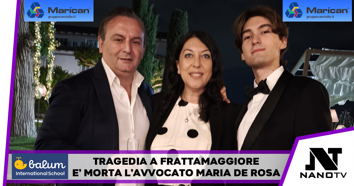 Tragedia a Frattamaggiore, è morta l’avvocato Maria De Rosa
