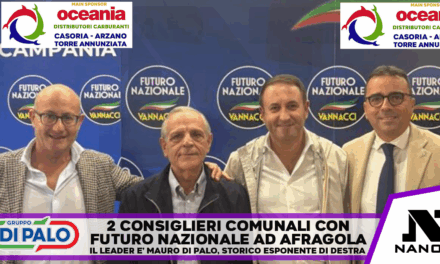 La destra ha il suo leader anche ad Afragola: Mauro Di Palo incassa 2 consiglieri comunali con Futuro Nazionale