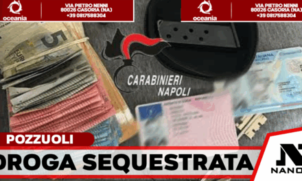 POZZUOLI: I genitori pensavano che si drogasse, non che spacciasse. 16enne in manette per droga, arrestato dai Carabinieri