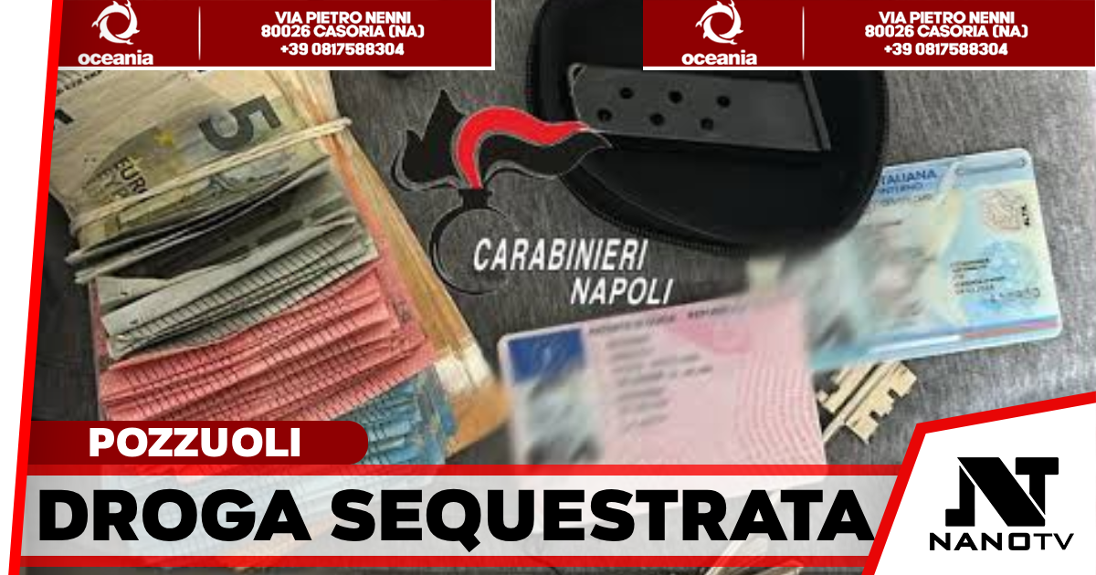 POZZUOLI: I genitori pensavano che si drogasse, non che spacciasse. 16enne in manette per droga, arrestato dai Carabinieri