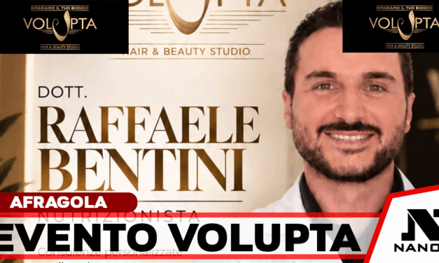 Afragola, benessere e cura del capello: da Volupta Studio l’evento con il nutrizionista Raffaele Bentini