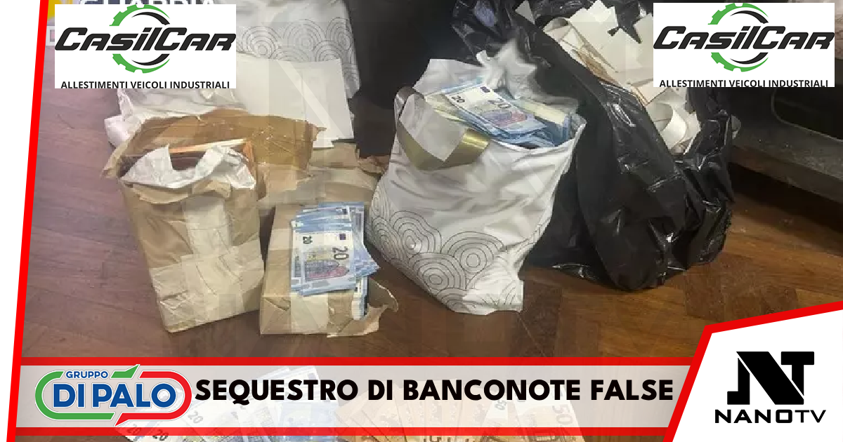 Maxi sequestro di banconote false per 400mila euro a Napoli, tre arresti