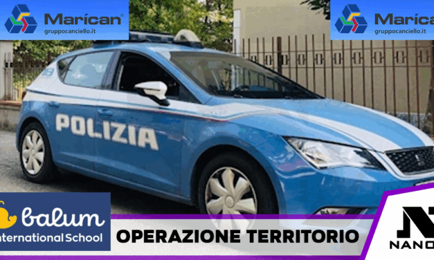 Frattaminore e Casandrino, servizi straordinari della Polizia: identificate 85 persone e sequestrati 700 kg di alimenti