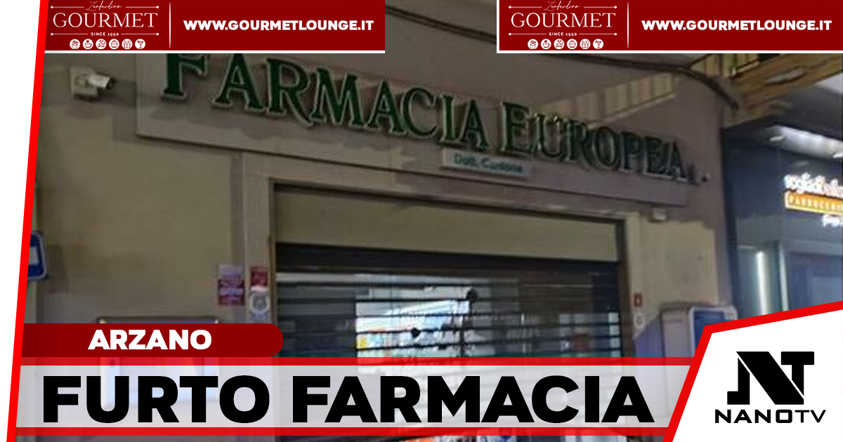 Arzano, furto con spaccata in farmacia: il Prefetto di Napoli dispone controlli straordinari
