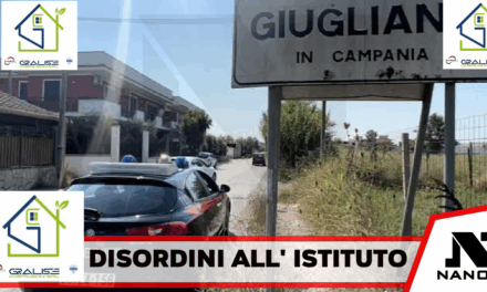 Giugliano in Campania, I carabinieri sono intervenuti nell’Istituto scolastico privato “il rifugio del sorriso” per una segnalazione di disordini all’esterno dell’istituto.