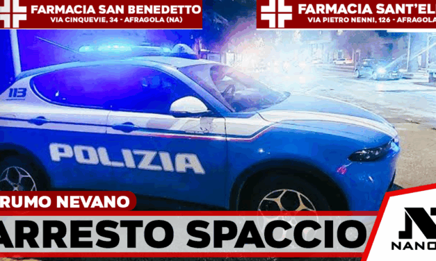 Grumo Nevano, blitz antidroga della Polizia di Stato: diciottenne arrestato con dosi di hashish