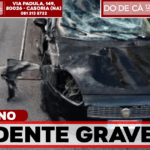 Violento incidente nella notte a Giugliano: auto si ribalta, grave una ragazza