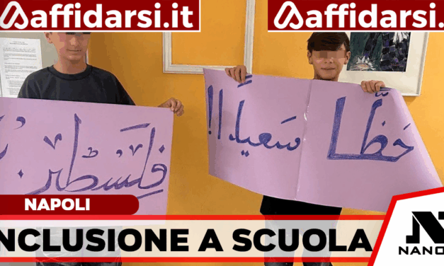 Napoli, l’IC Moscati-D’Acquisto accoglie due studenti palestinesi: “La scuola è il luogo dell’inclusione”