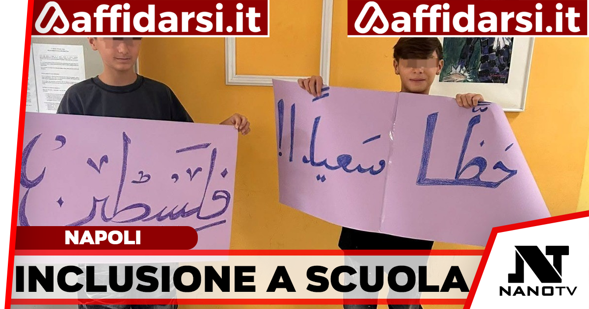 Napoli, l’IC Moscati-D’Acquisto accoglie due studenti palestinesi: “La scuola è il luogo dell’inclusione”