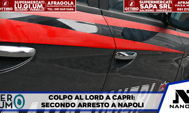 Capri, colpo al Lord inglese: secondo arresto a Napoli per la rapina dell’orologio da 250mila euro