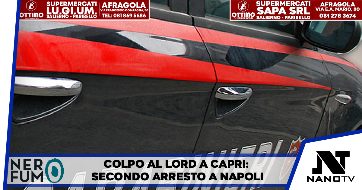 Capri, colpo al Lord inglese: secondo arresto a Napoli per la rapina dell’orologio da 250mila euro