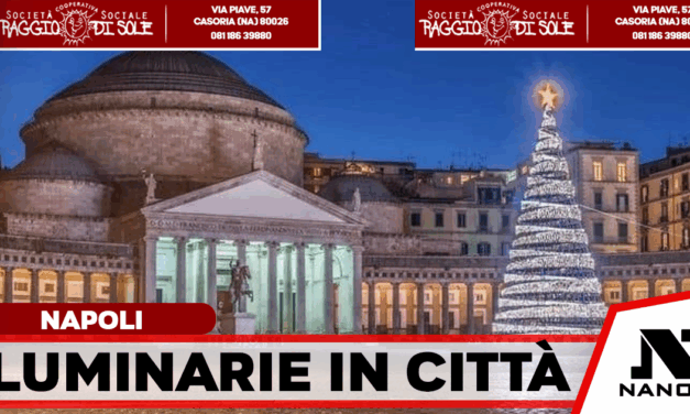 Napoli, dalla Regione 2,78 milioni di euro per eventi e luminarie natalizie