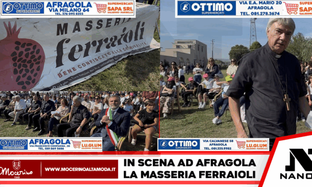 Masseria Ferraioli va in scena la lotta alla Camorra, la legalità e la Pace, ma anche il sostegno alla gestione del bene confiscato alla camorra.