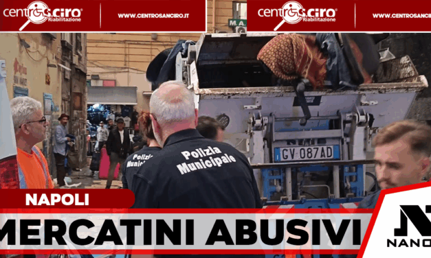 Napoli, operazione interforze contro i mercatini abusivi in via Nolana e Piazza Garibaldi: rimossa una tonnellata di rifiuti