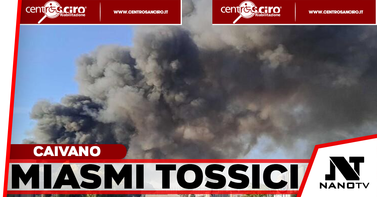 Caivano, nuovi miasmi nell’area Asi: fabbrica sequestrata e attività sospese