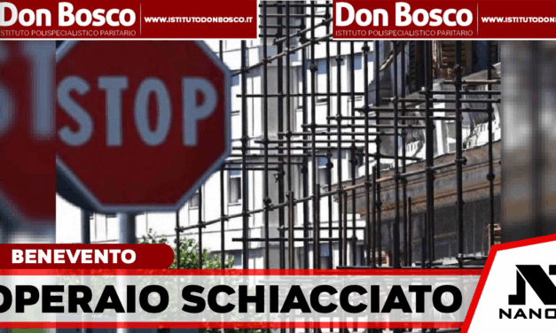 Cede un muro nel cantiere: operaio di 46 anni muore schiacciato nel Beneventano