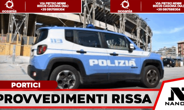 Portici, rissa al porto del Granatello: emessi tre provvedimenti DACUR per minorenni