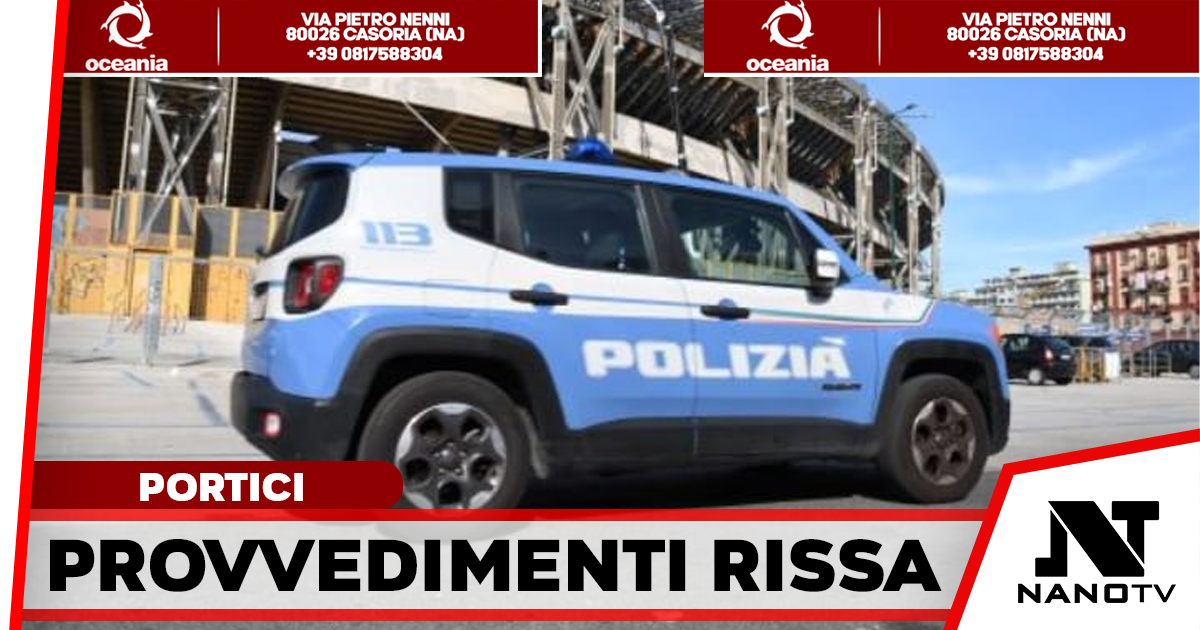 Portici, rissa al porto del Granatello: emessi tre provvedimenti DACUR per minorenni