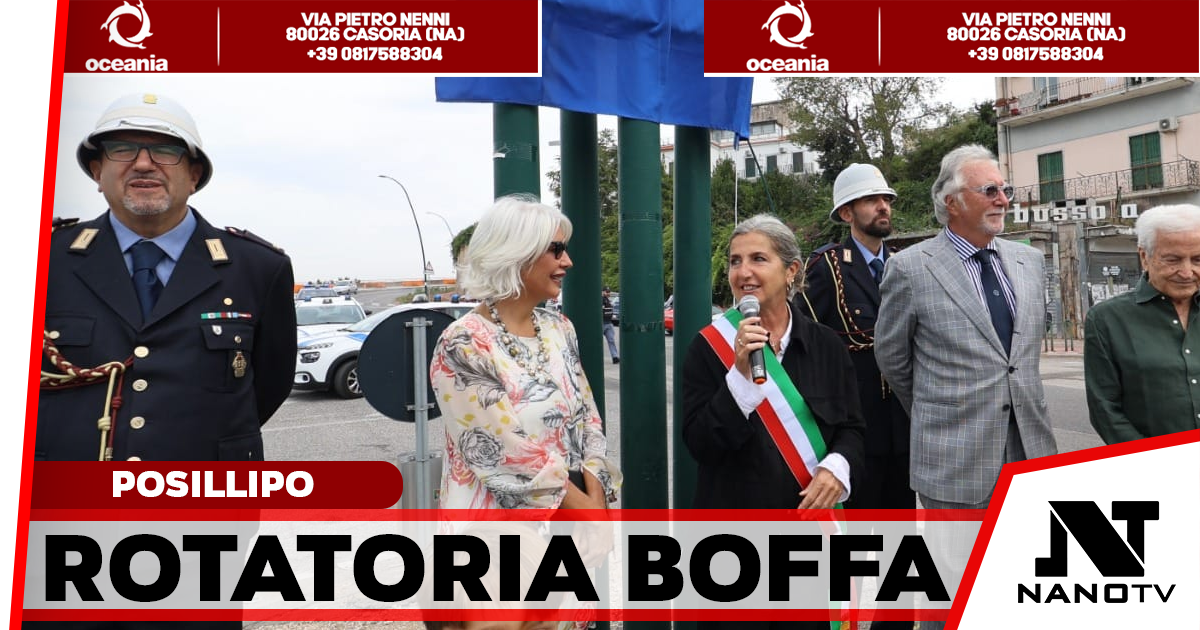 Posillipo, intitolata a Mennato Boffa la rotatoria tra via Manzoni e viale Virgilio