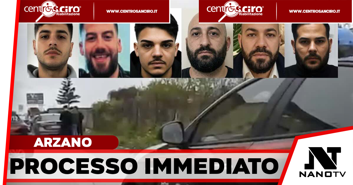Arzano, processo immediato