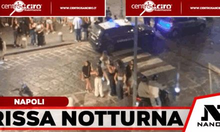 Napoli, rissa notturna in piazza