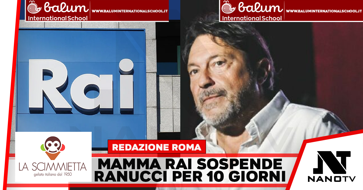 Il caso Ranucci fa discutere ancora: dieci giorni di sospensione da RAI nei suoi confronti